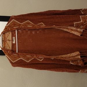 CLOSET CLOSING 9/30 Forever 21 poncho sweater boho gypsy design